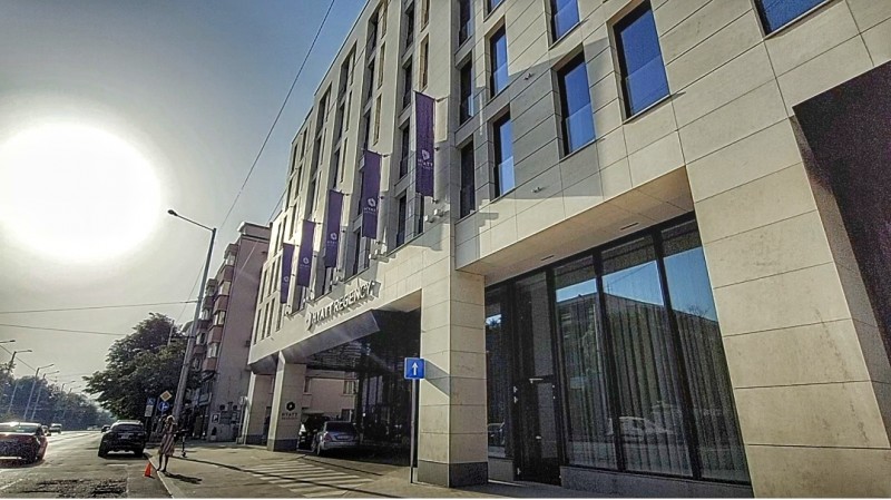 The American hotel chain Hyatt has a superb city hotel in Sofia