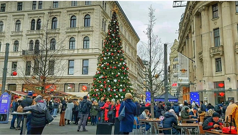 Targurile de Craciun din Budapesta, in pandemicul 2021