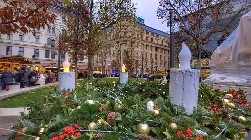 Targurile de Craciun din Budapesta, in pandemicul 2021