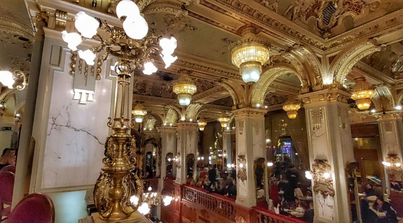 New York Cafe Budapest, the most beautiful cafe in the world!