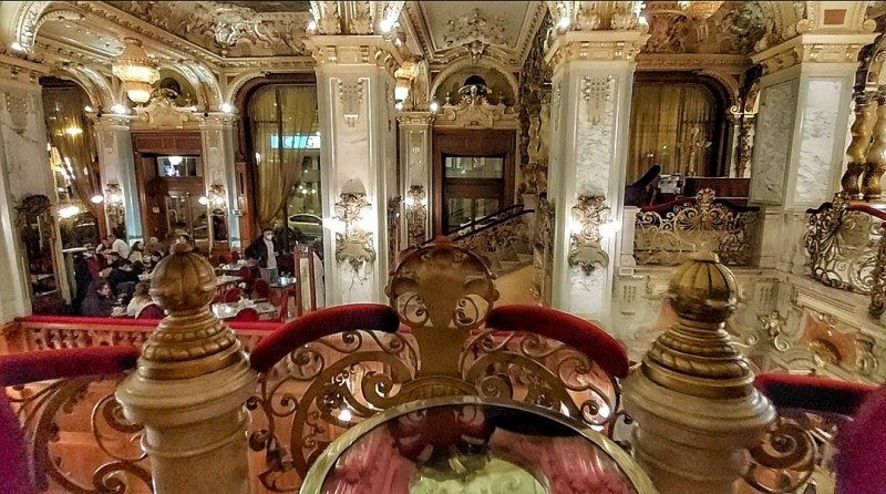 New York Cafe Budapest, the most beautiful cafe in the world!