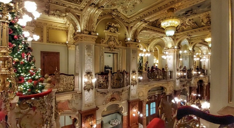 New York Cafe Budapest, the most beautiful cafe in the world!