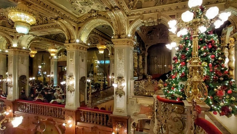 New York Cafe Budapest, the most beautiful cafe in the world!