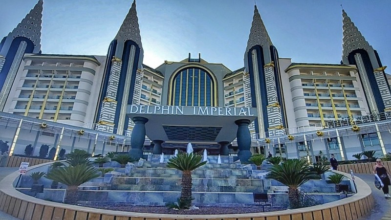 See what Delphin Imperial 5 * Antalya looks like, one of the hotels most loved by Romanians