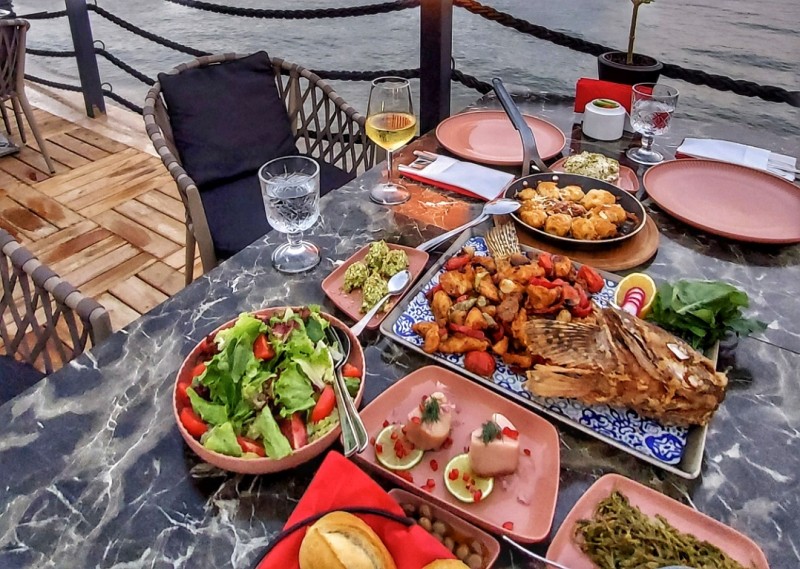 Seafood Restaurant & private beach, La Querida: the new atraction in Marmaris, Turkey