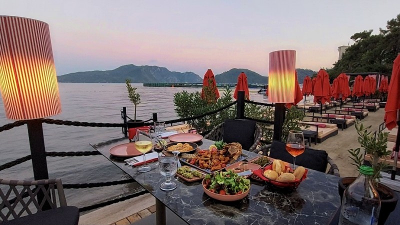 Seafood Restaurant & private beach, La Querida: the new atraction in Marmaris, Turkey