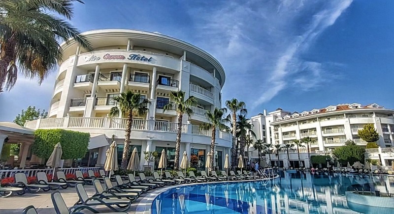 Alba Queen 5 * Antalya, hotelul plin de trandafiri, cu plaja superba