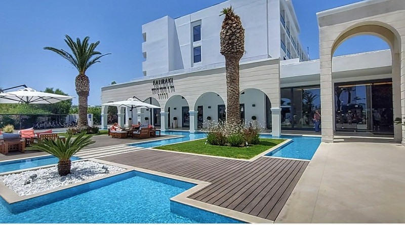 Mitsis Faliraki Beach 5 *, the hotel I would choose for a successful holiday in Rhodes, Greece